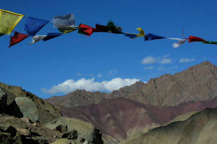 markha-valley-banderas Mejores lugares para visitar en Ladakh, India