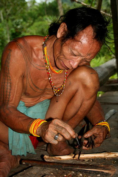 poison arrows Hiking the mentawai islands on a budget
