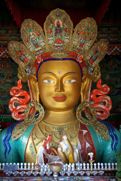 tiksey-buddha fotos de ladakh