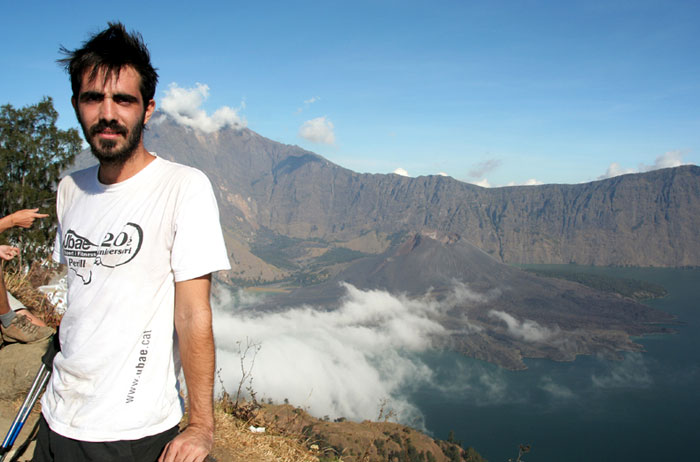 lake mount rinjani trek lombok indonesia