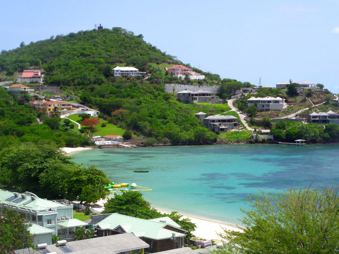 morne rouge beach backpacking in grenada