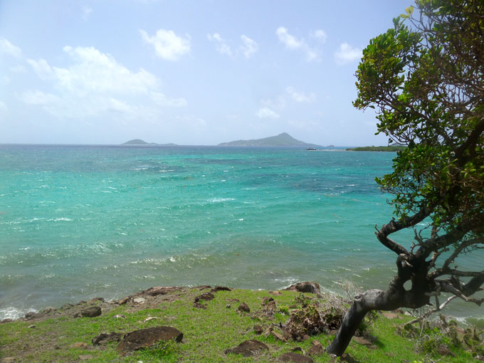 North of Carriacou backpacking in grenada
