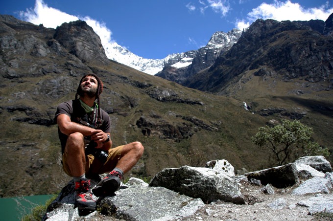 lake lagoon trekking Santa Cruz trek on a budget