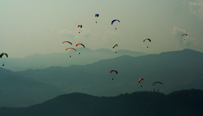 best things to do in Pokhara paragliding