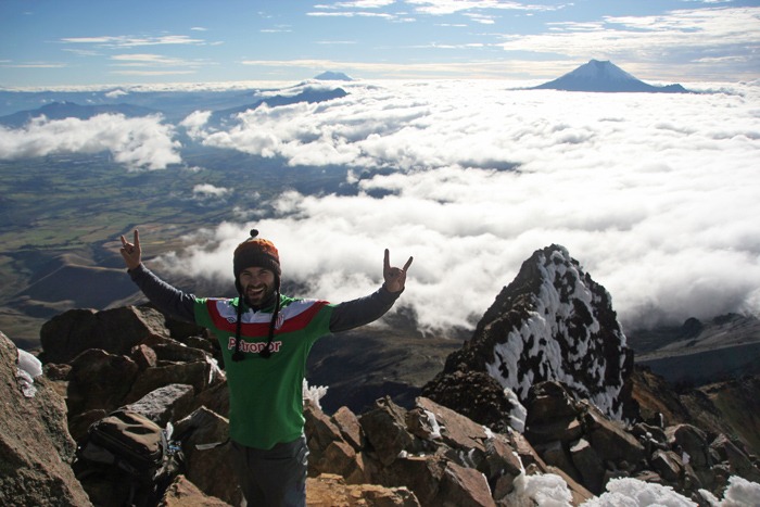 escalar el iliniza norte trekking ecuador