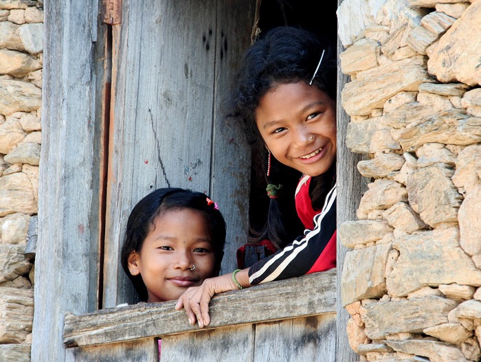 niños bandipur que ver en kathmandu