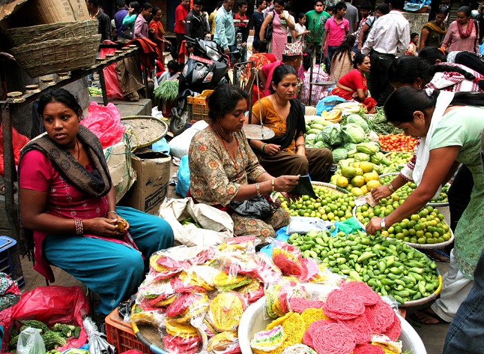 mercado que ver en kathmandu