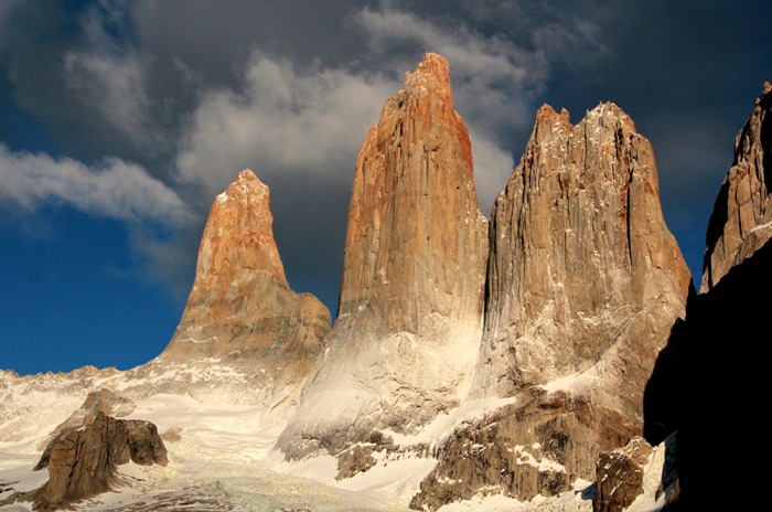 amanecer Trekking W de las Torres del Paine