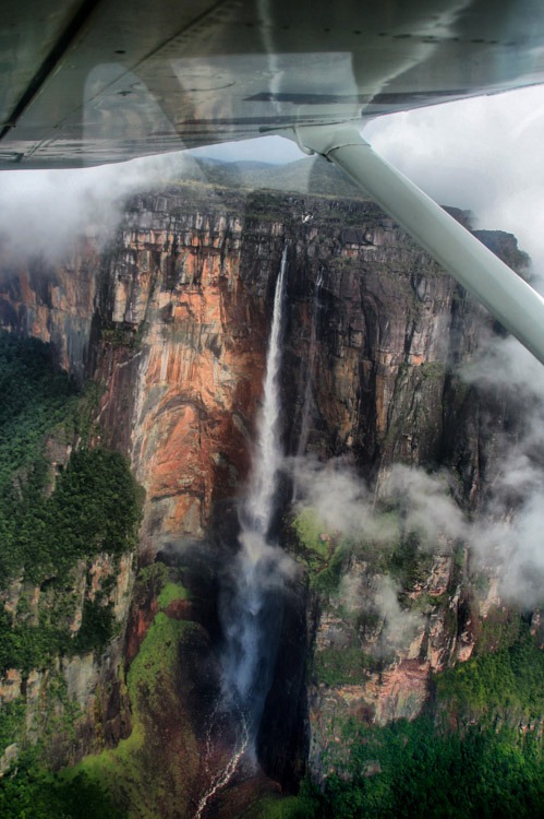 sobrevuelo salto angel 