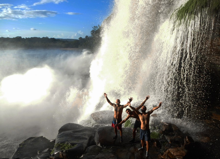 sapo waterfalls visit angel falls