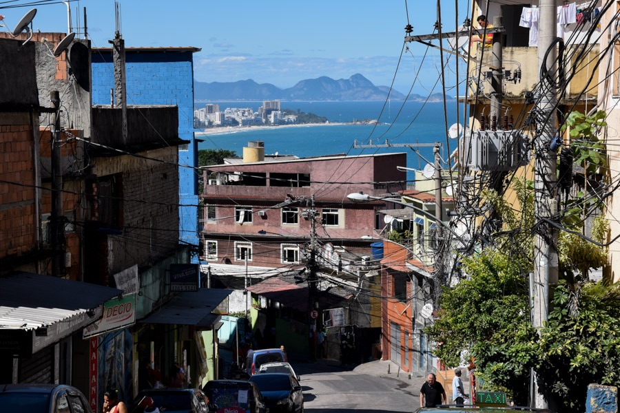 living in a favela
