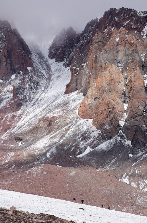 hike to kazbek