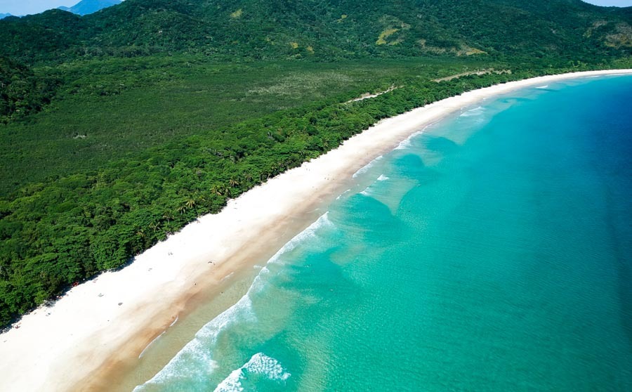 ilha grande ruta brasil