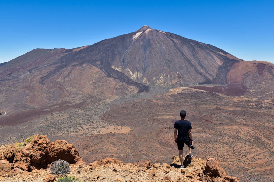 Alto Guajara hiking Tenerife