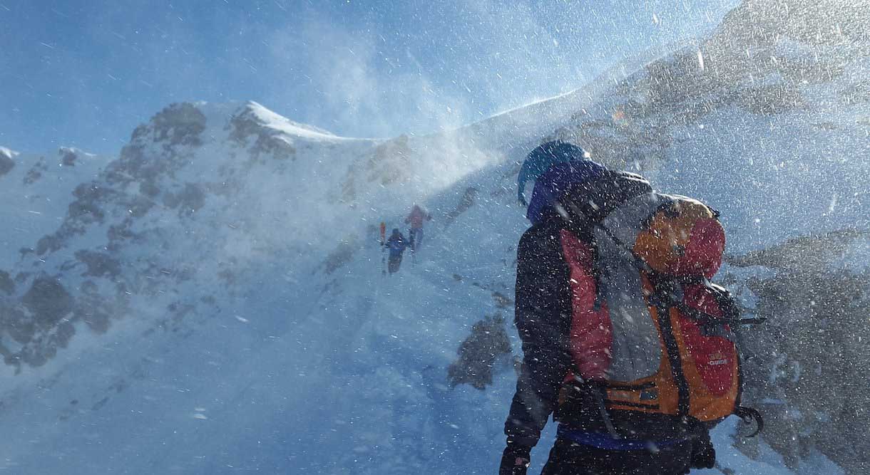 downhill ski backpack