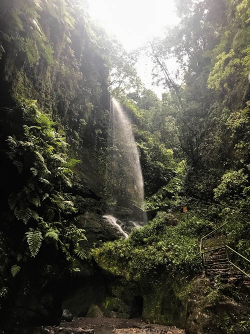 Los Tilos Waterfall