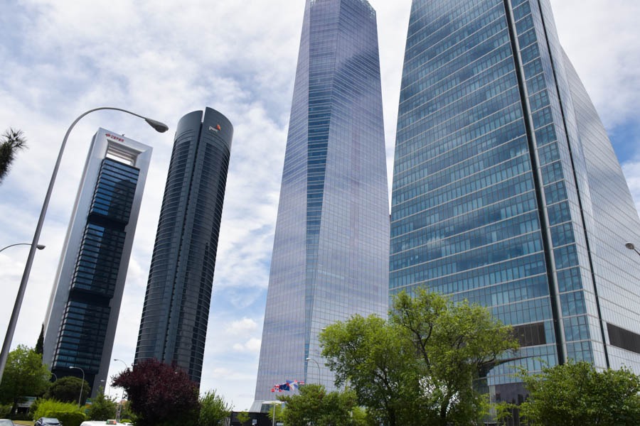 Las cuatro torres de Madrid