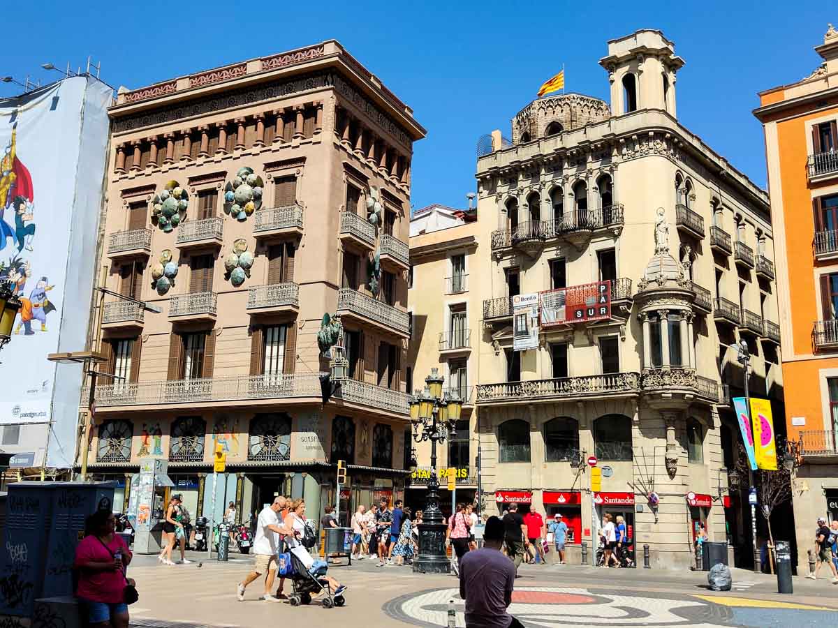 Sehenswürdigkeiten Barcelona in 4 Tagen: Las Ramblas