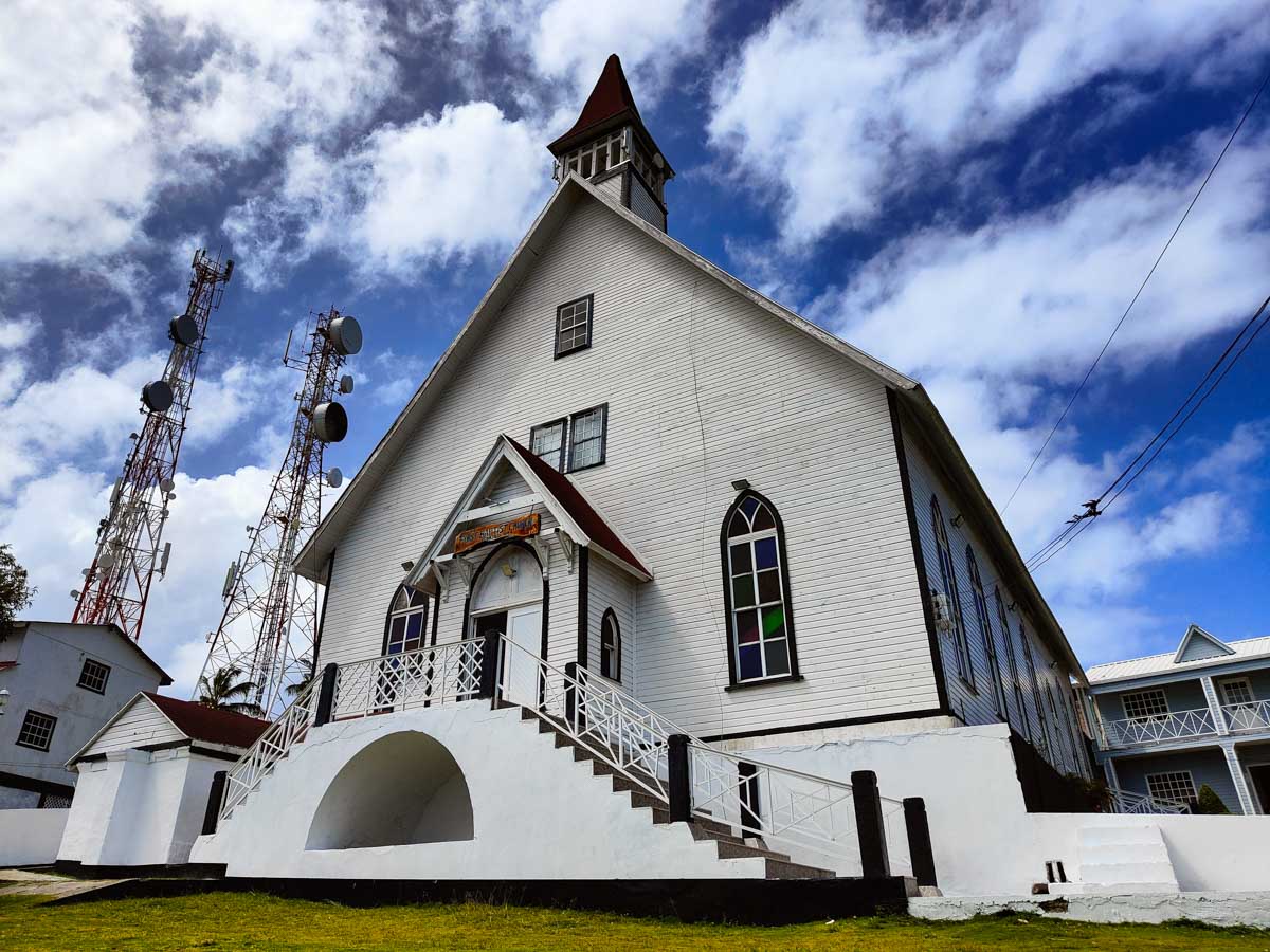 Sitios turísticos de San Andrés: Iglesia Bautista
